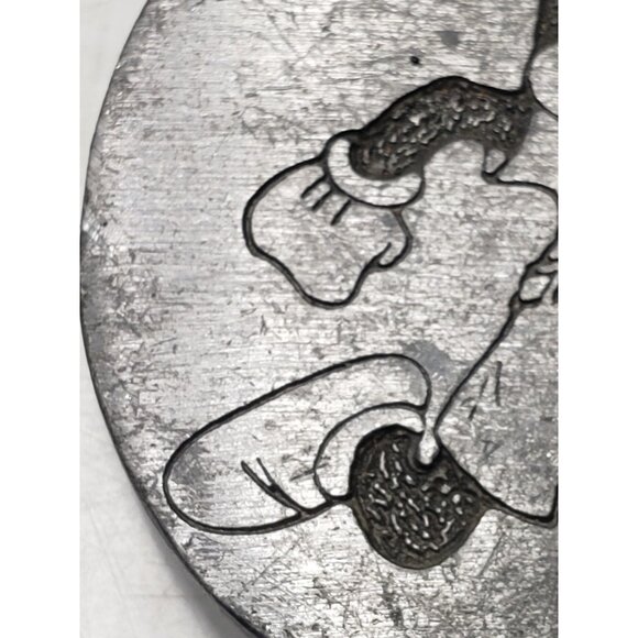 Vintage 1970’s Running Mickey Mouse Belt Buckle Walt Disney Productions - Picture 4 of 11